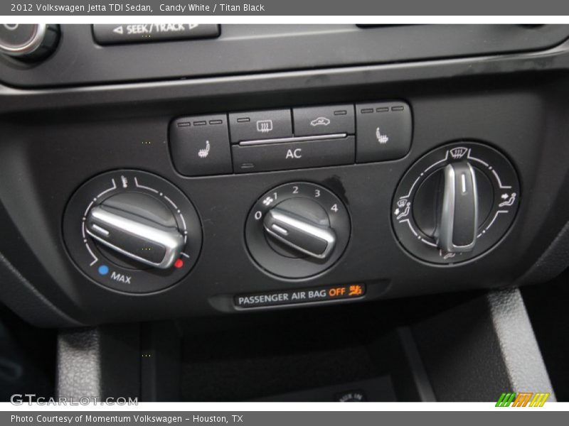 Candy White / Titan Black 2012 Volkswagen Jetta TDI Sedan