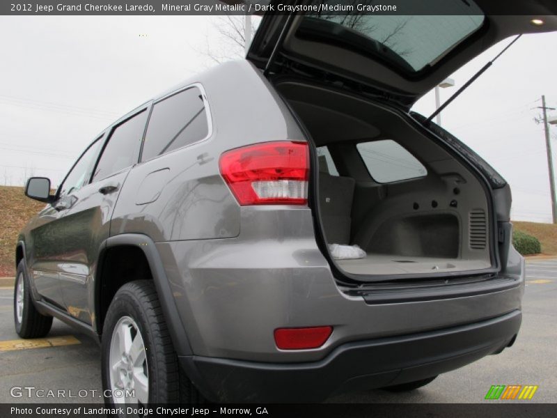 Mineral Gray Metallic / Dark Graystone/Medium Graystone 2012 Jeep Grand Cherokee Laredo