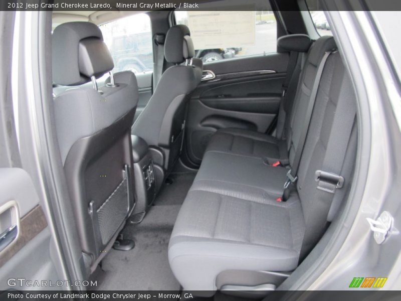 Mineral Gray Metallic / Black 2012 Jeep Grand Cherokee Laredo