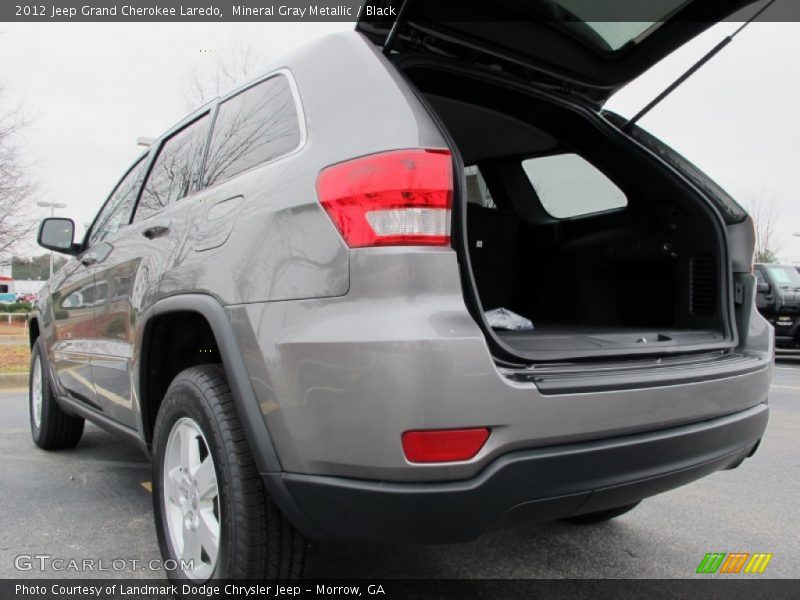Mineral Gray Metallic / Black 2012 Jeep Grand Cherokee Laredo
