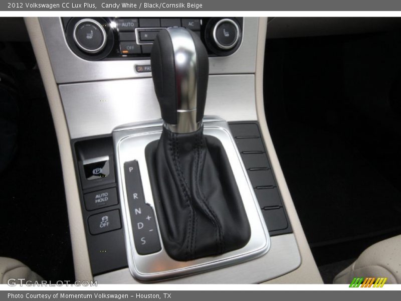 Candy White / Black/Cornsilk Beige 2012 Volkswagen CC Lux Plus