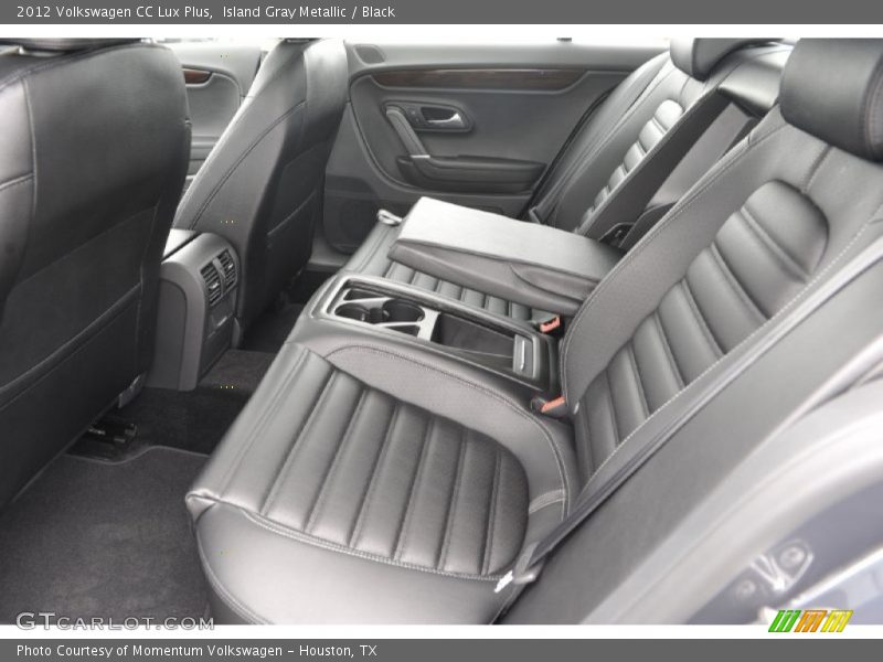 Island Gray Metallic / Black 2012 Volkswagen CC Lux Plus