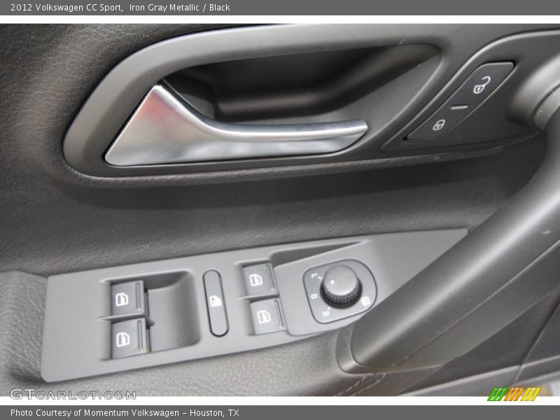Iron Gray Metallic / Black 2012 Volkswagen CC Sport