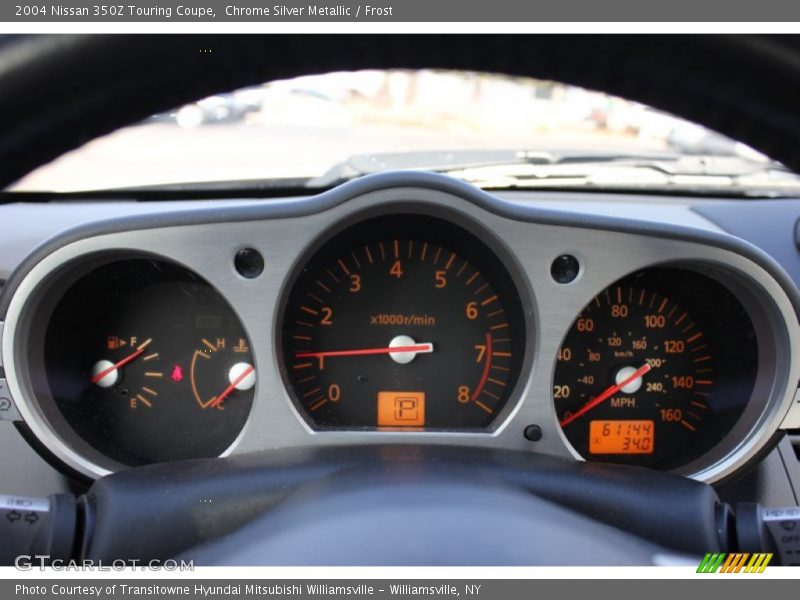 Chrome Silver Metallic / Frost 2004 Nissan 350Z Touring Coupe