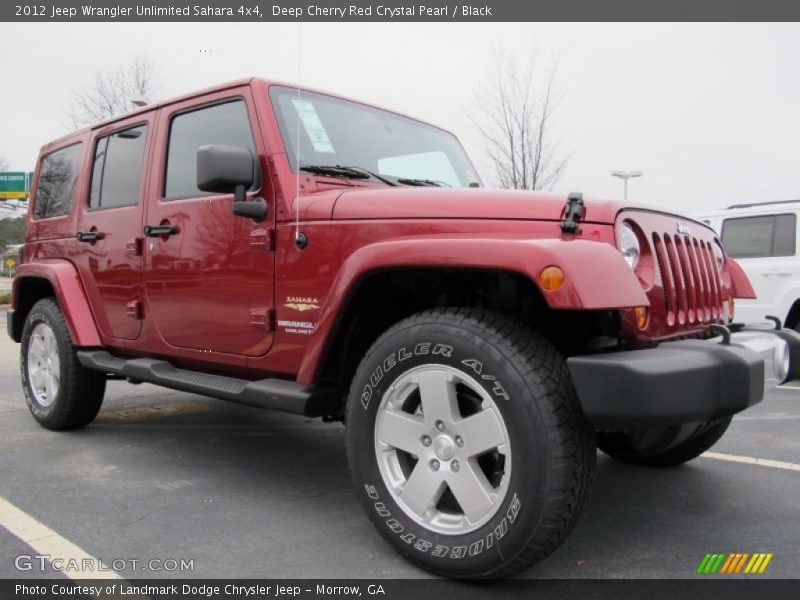 Front 3/4 View of 2012 Wrangler Unlimited Sahara 4x4