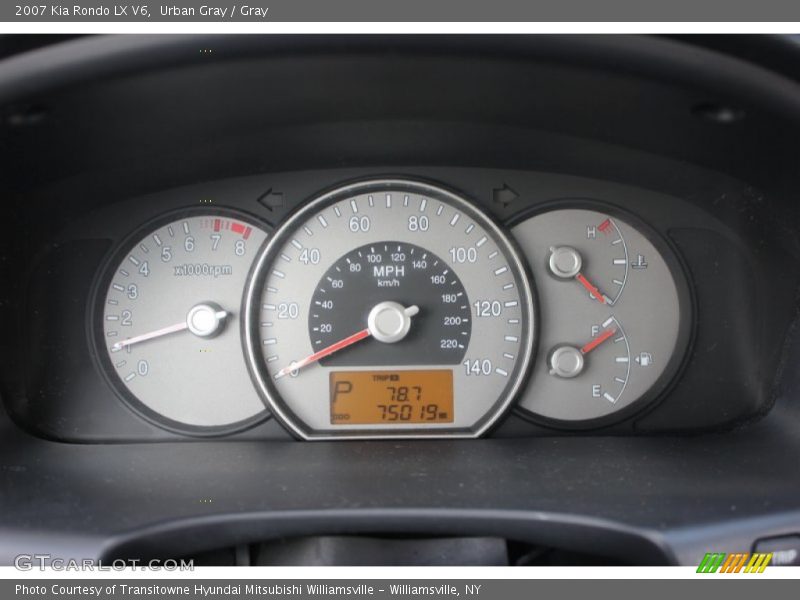 Urban Gray / Gray 2007 Kia Rondo LX V6