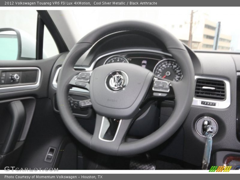 Cool Silver Metallic / Black Anthracite 2012 Volkswagen Touareg VR6 FSI Lux 4XMotion