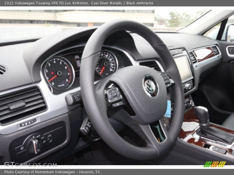 Cool Silver Metallic / Black Anthracite 2012 Volkswagen Touareg VR6 FSI Lux 4XMotion