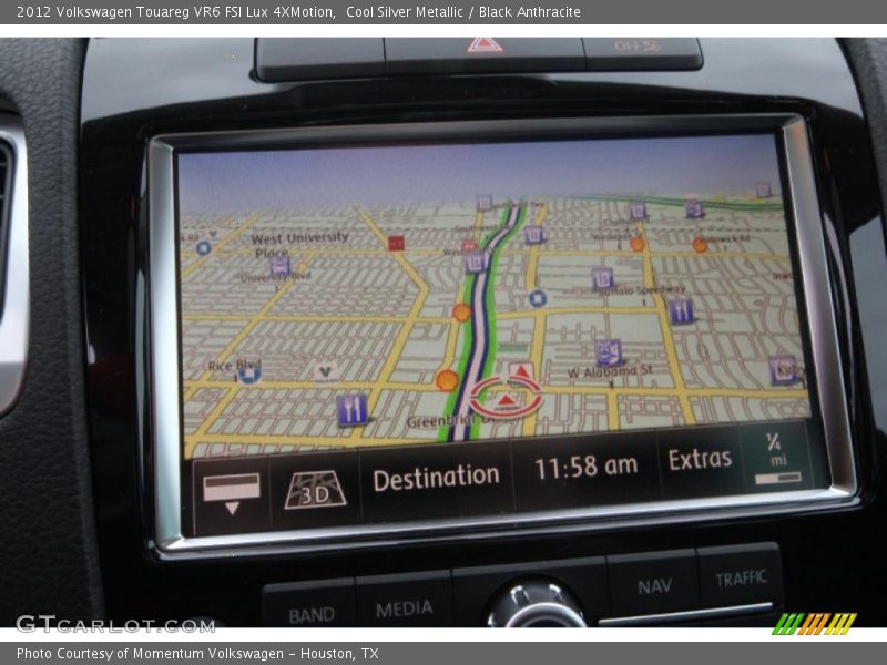 Cool Silver Metallic / Black Anthracite 2012 Volkswagen Touareg VR6 FSI Lux 4XMotion