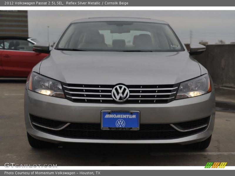 Reflex Silver Metallic / Cornsilk Beige 2012 Volkswagen Passat 2.5L SEL