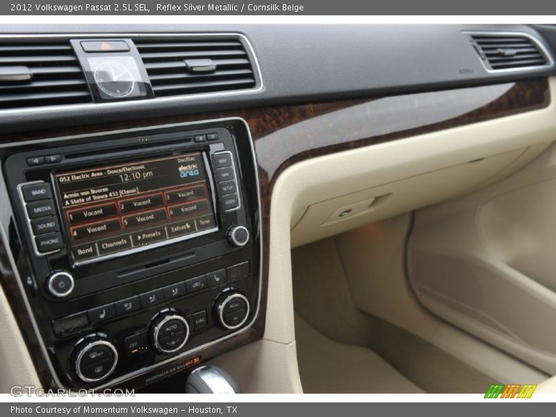 Reflex Silver Metallic / Cornsilk Beige 2012 Volkswagen Passat 2.5L SEL