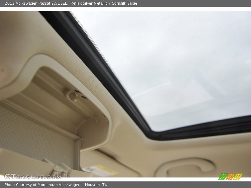 Reflex Silver Metallic / Cornsilk Beige 2012 Volkswagen Passat 2.5L SEL