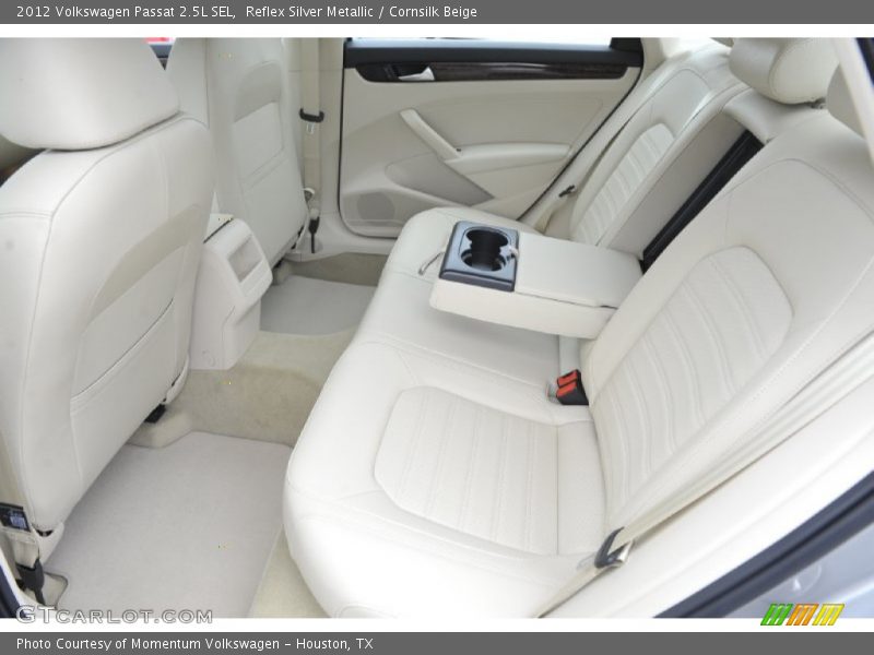 Reflex Silver Metallic / Cornsilk Beige 2012 Volkswagen Passat 2.5L SEL
