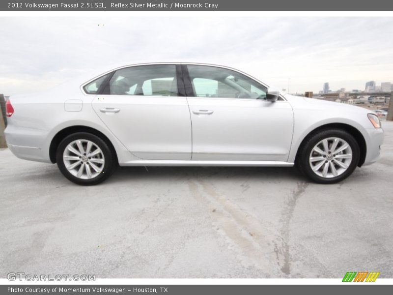 Reflex Silver Metallic / Moonrock Gray 2012 Volkswagen Passat 2.5L SEL