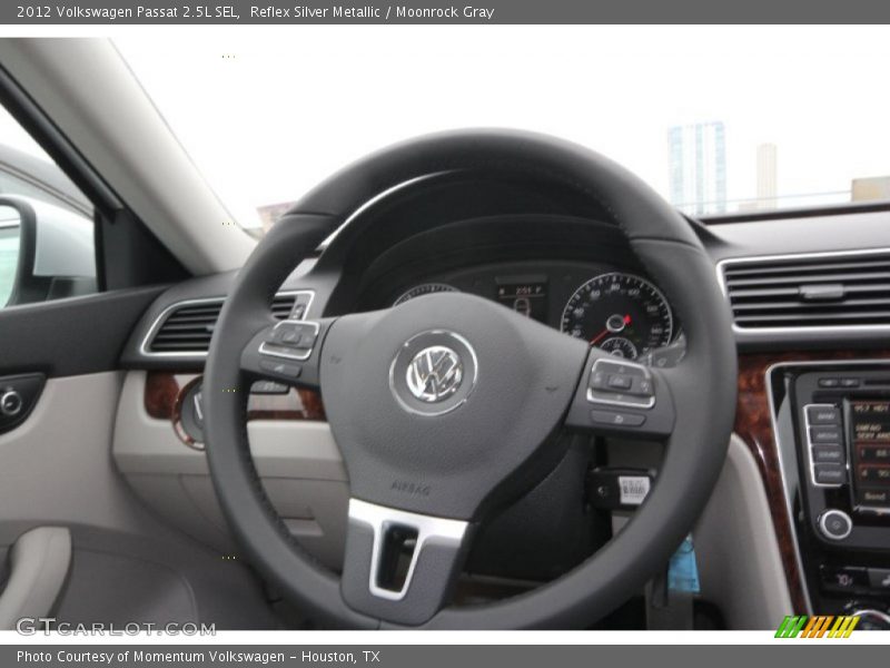 Reflex Silver Metallic / Moonrock Gray 2012 Volkswagen Passat 2.5L SEL
