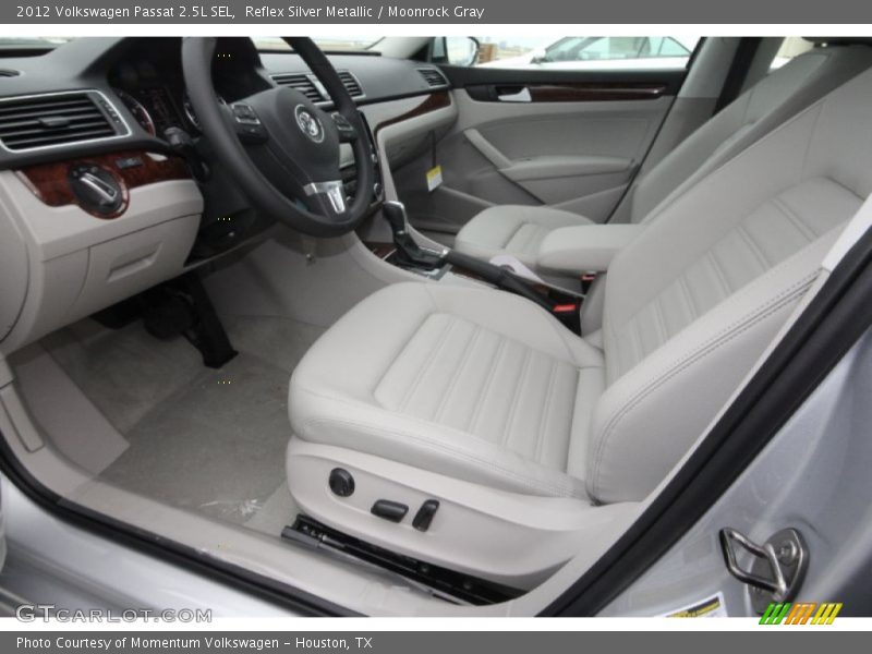 Reflex Silver Metallic / Moonrock Gray 2012 Volkswagen Passat 2.5L SEL