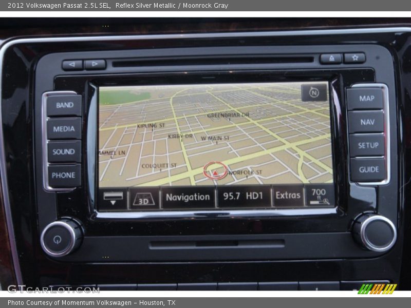 Reflex Silver Metallic / Moonrock Gray 2012 Volkswagen Passat 2.5L SEL