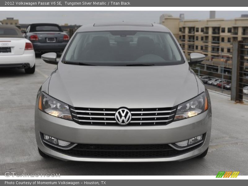 Tungsten Silver Metallic / Titan Black 2012 Volkswagen Passat V6 SE