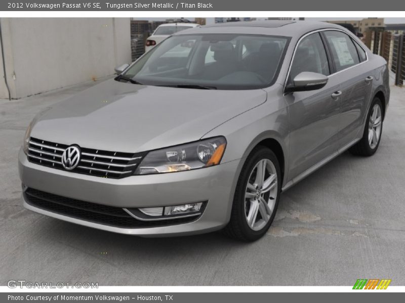 Tungsten Silver Metallic / Titan Black 2012 Volkswagen Passat V6 SE