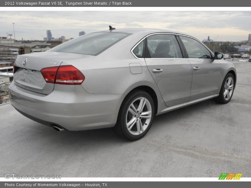 Tungsten Silver Metallic / Titan Black 2012 Volkswagen Passat V6 SE