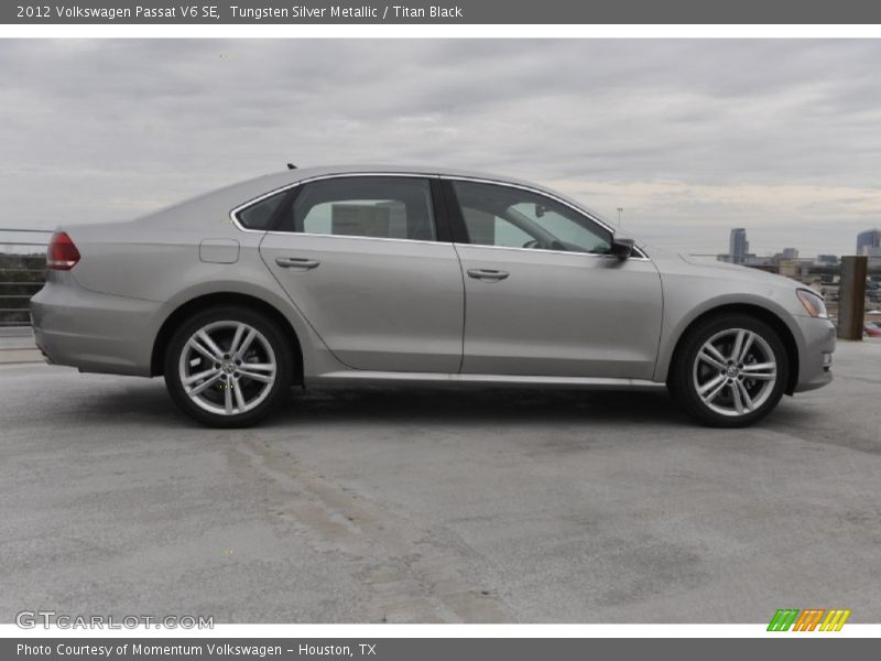 Tungsten Silver Metallic / Titan Black 2012 Volkswagen Passat V6 SE