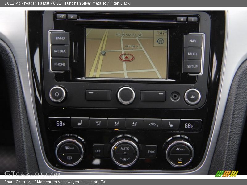 Tungsten Silver Metallic / Titan Black 2012 Volkswagen Passat V6 SE