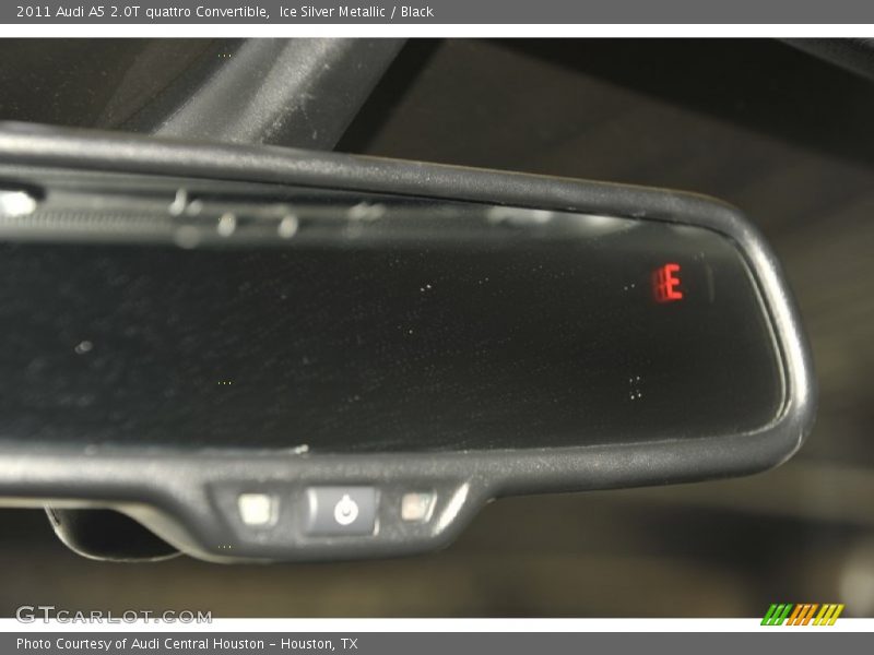 Ice Silver Metallic / Black 2011 Audi A5 2.0T quattro Convertible
