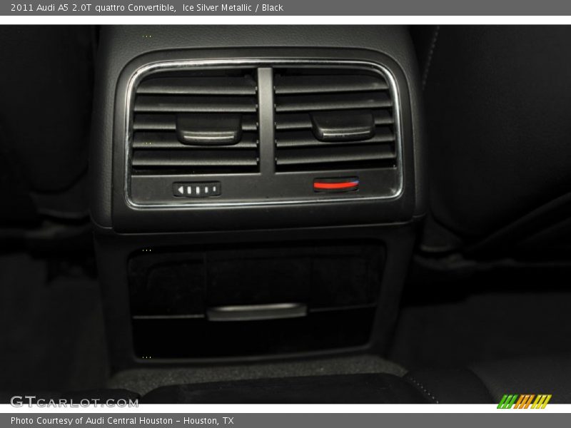 Ice Silver Metallic / Black 2011 Audi A5 2.0T quattro Convertible