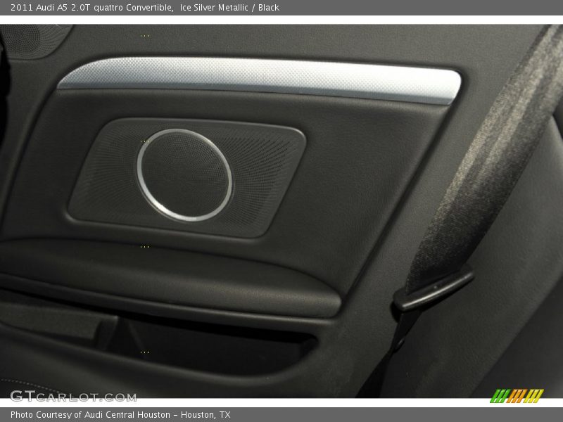 Ice Silver Metallic / Black 2011 Audi A5 2.0T quattro Convertible