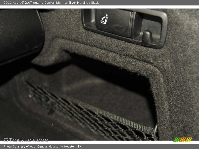 Ice Silver Metallic / Black 2011 Audi A5 2.0T quattro Convertible