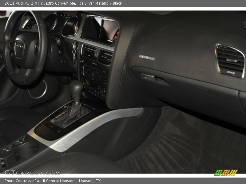 Ice Silver Metallic / Black 2011 Audi A5 2.0T quattro Convertible