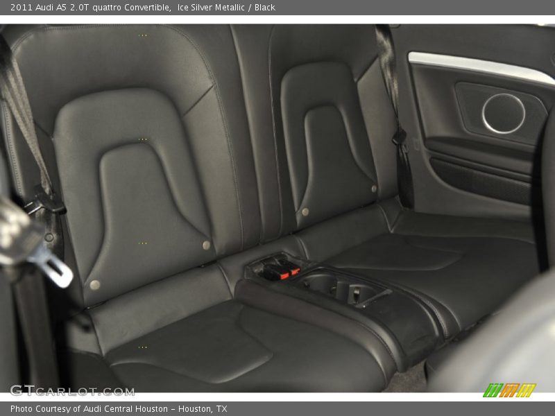 Ice Silver Metallic / Black 2011 Audi A5 2.0T quattro Convertible