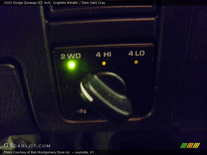 Graphite Metallic / Dark Slate Gray 2003 Dodge Durango SLT 4x4