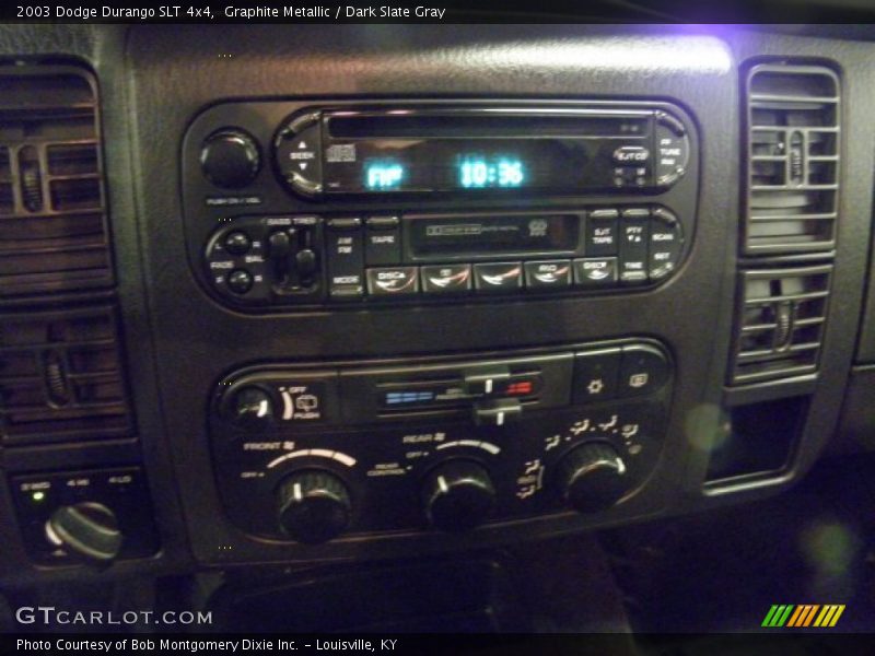 Graphite Metallic / Dark Slate Gray 2003 Dodge Durango SLT 4x4