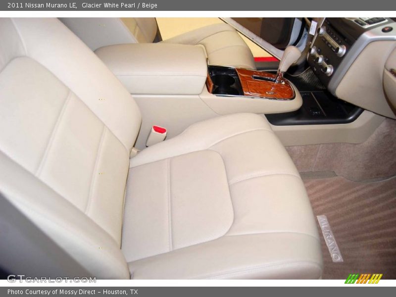 Glacier White Pearl / Beige 2011 Nissan Murano LE