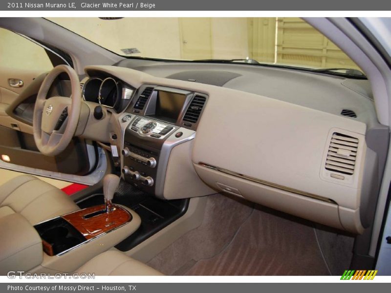Glacier White Pearl / Beige 2011 Nissan Murano LE
