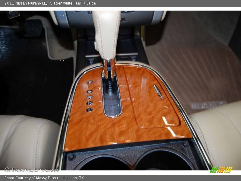 Glacier White Pearl / Beige 2011 Nissan Murano LE
