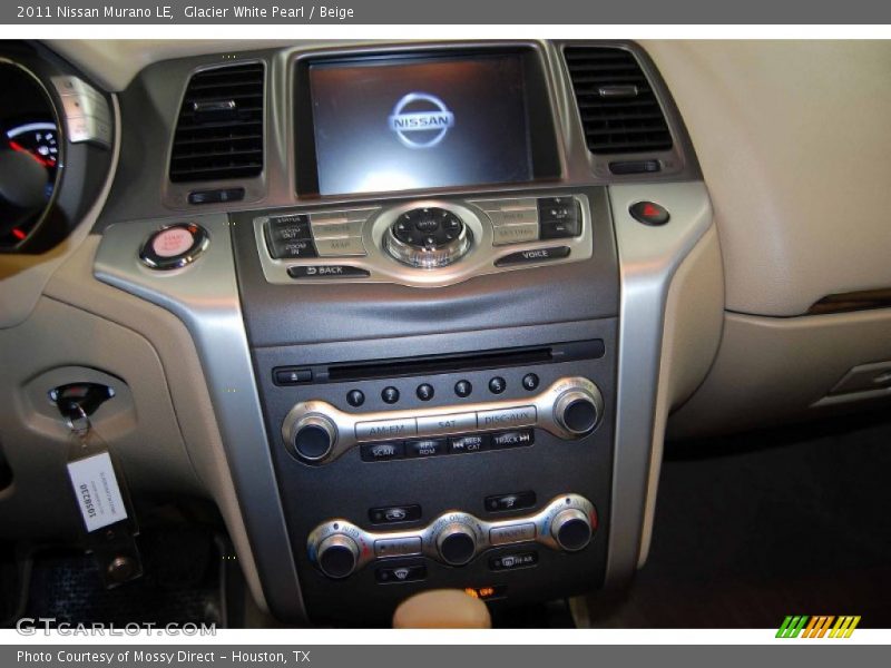 Glacier White Pearl / Beige 2011 Nissan Murano LE