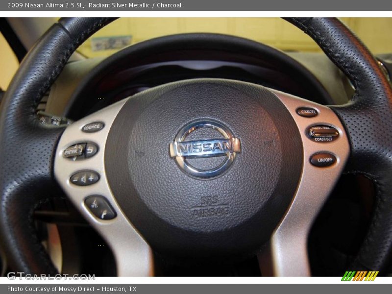 Radiant Silver Metallic / Charcoal 2009 Nissan Altima 2.5 SL