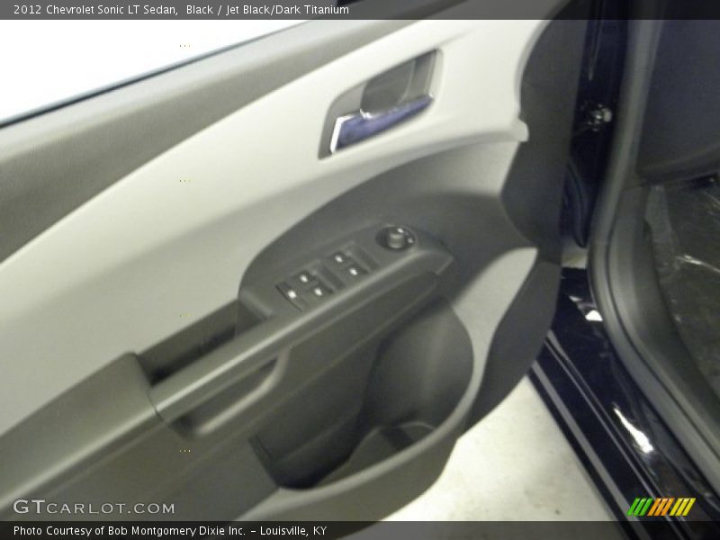 Black / Jet Black/Dark Titanium 2012 Chevrolet Sonic LT Sedan