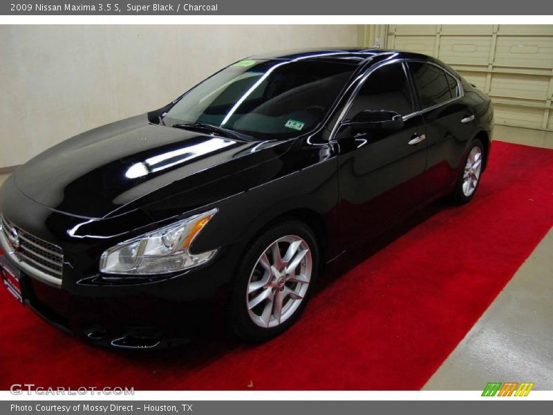 Super Black / Charcoal 2009 Nissan Maxima 3.5 S
