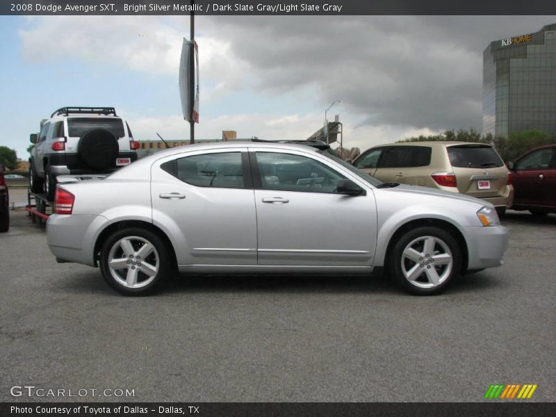 Bright Silver Metallic / Dark Slate Gray/Light Slate Gray 2008 Dodge Avenger SXT