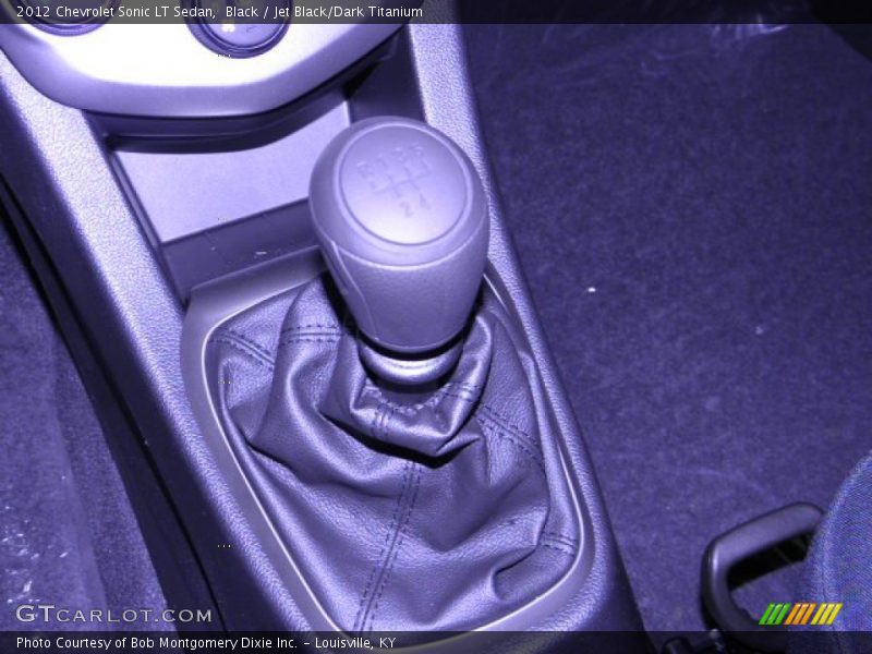  2012 Sonic LT Sedan 5 Speed Manual Shifter
