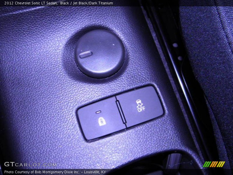 Black / Jet Black/Dark Titanium 2012 Chevrolet Sonic LT Sedan