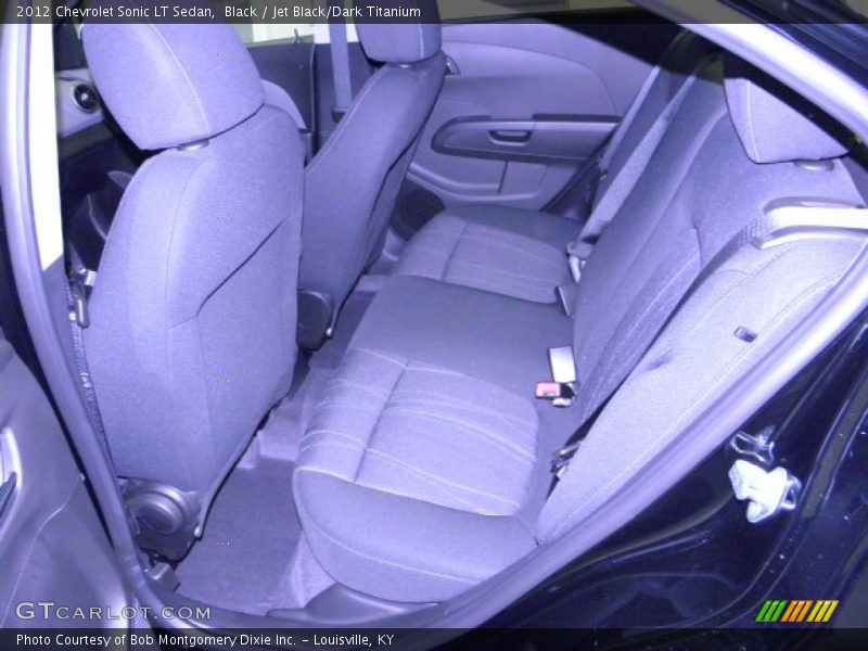 Black / Jet Black/Dark Titanium 2012 Chevrolet Sonic LT Sedan