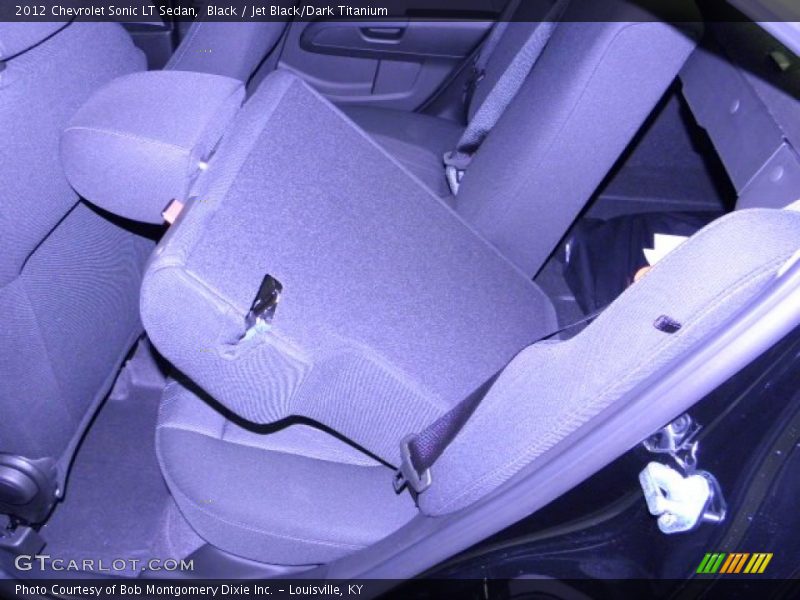 Black / Jet Black/Dark Titanium 2012 Chevrolet Sonic LT Sedan