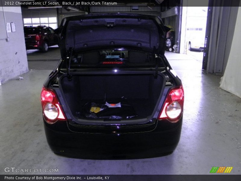 Black / Jet Black/Dark Titanium 2012 Chevrolet Sonic LT Sedan