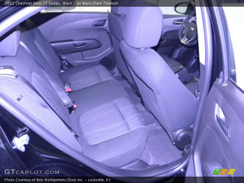 Black / Jet Black/Dark Titanium 2012 Chevrolet Sonic LT Sedan