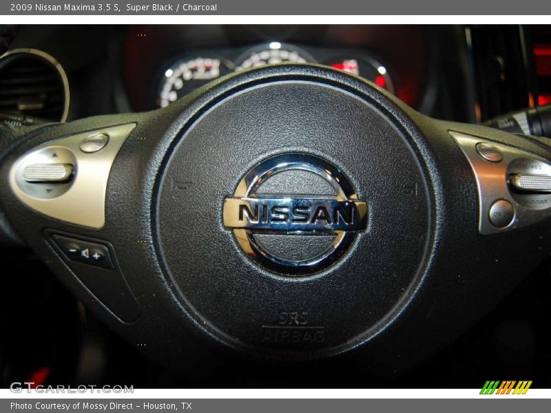 Super Black / Charcoal 2009 Nissan Maxima 3.5 S