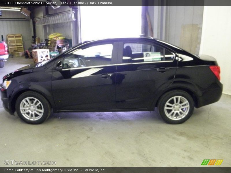  2012 Sonic LT Sedan Black
